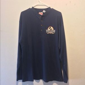 Vintage Disney long sleeve, button down crewneck